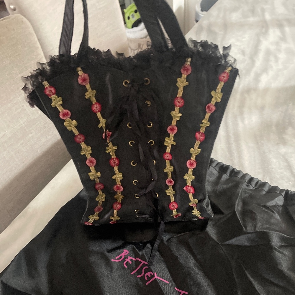 Authentic Betsey Johnson Corset Bag (RARE)